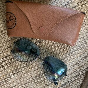 Ray-ban 3025 aviator blue gradient